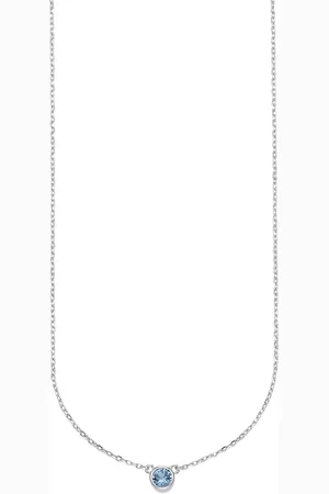 Daniel Hechter Kette mit Anhänger »Schmuck Geschenk Silber 925 Halsschmuck Halskette Ankerkette Solitär«, mit Zirkonia (synth.)