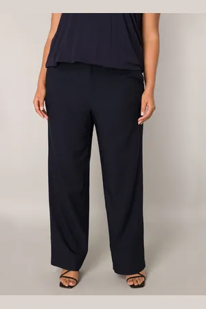 Base Level Stoffhose, mit Schlag und Viskose
