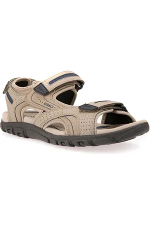 Geox Sandale »UOMO SANDAL STRADA«, Sommerschuh, Klettschuh, Outdoorsandale, im Trekking-Look