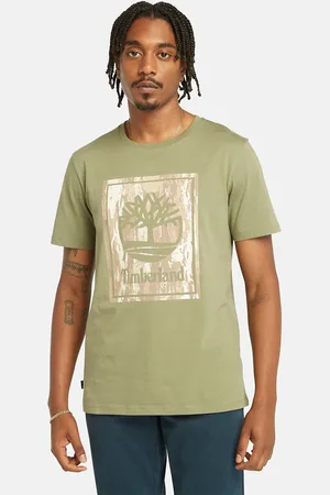 Timberland T-Shirt »STACK LOGO Camo Short Sleeve Tee«, in großen Größen