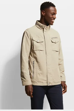 Bugatti Langjacke, mit Kapuze, mit einrollbarer Kapuze