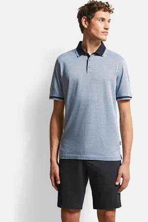 Bugatti Poloshirt, mit 3-tone-Dessin