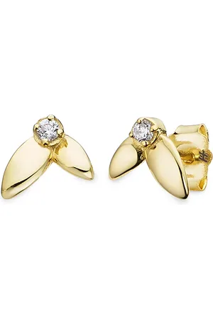 Daniel Hechter Paar Ohrstecker »Schmuck Geschenk Silber 925 Ohrschmuck Ohrringe Blüte«, mit Topas