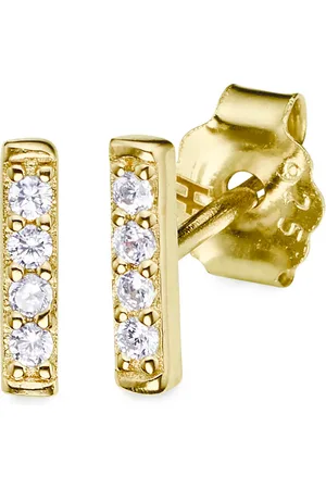 Daniel Hechter Paar Ohrstecker »Schmuck Geschenk Silber 925 Ohrschmuck Ohrringe Stäbchen«, mit Topas