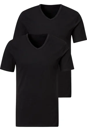 H.I.S Unterziehshirt, (2 St.), mit V-Ausschnitt und kleinem Logo, Unterhemd, T-Shirt