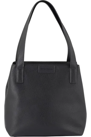 TOM TAILOR Shopper »Miri zip«, aus griffigem Lederimitat mit praktischen flachen Handgriffen