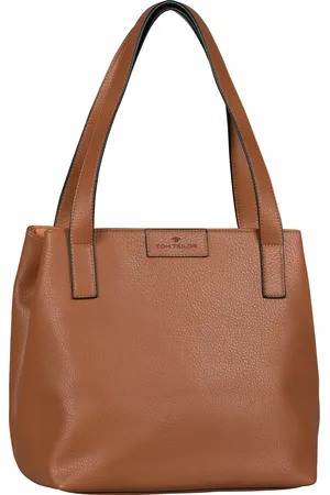 TOM TAILOR Shopper »Miri zip«, aus griffigem Lederimitat mit praktischen flachen Handgriffen