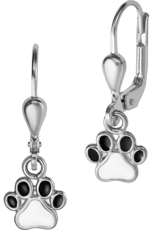 Firetti Paar Ohrhänger »Schmuck Geschenk Silber 925 Ohrschmuck Patentbrisur Ohrschmuck Pfote«, Made in Germany