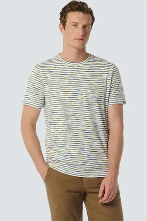 No Excess T-Shirt, mit melierten Streifen