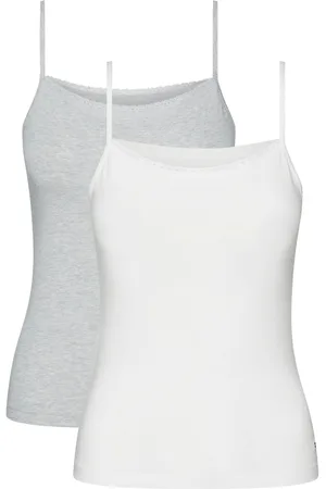 Tommy Hilfiger Spaghettitop »2 PACK CAMI WITH LACE«, (Packung, 2er-Pack)