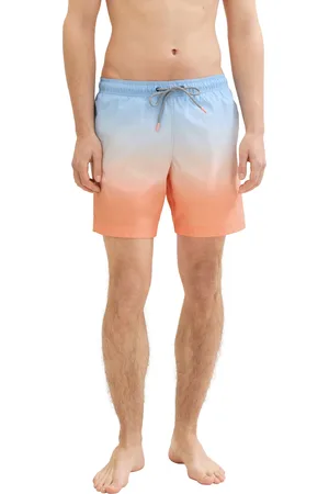 TOM TAILOR Badeshorts, gemustert mit Eingrifftaschen