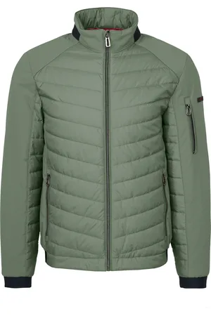 Bugatti Blouson, ohne Kapuze, im Materialmix