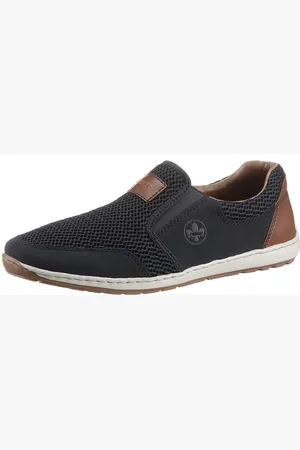Rieker Slipper, Sommerschuh, Schlupfschuh, Freizeitschuh mit kontrastfarbenen Besätzen