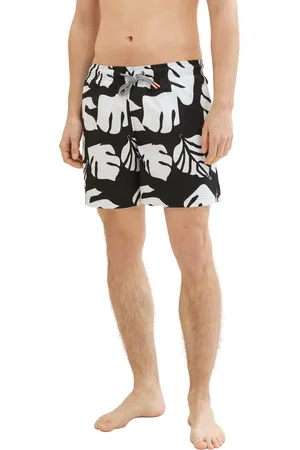 TOM TAILOR Badeshorts, gemustert mit Eingrifftaschen