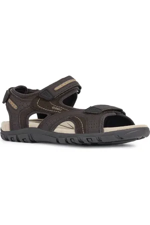 Geox Sandale »UOMO SANDAL STRADA«, Sommerschuh, Klettschuh, Outdoorsandale, im Trekking-Look
