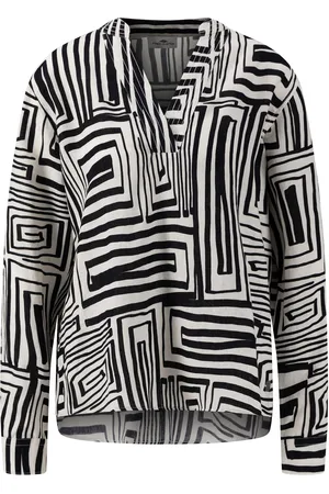 Fynch-Hatton Druckbluse, mit Labyrinth-Muster
