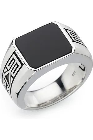 Daniel Hechter Fingerring »Schmuck Geschenk Silber 925 Herrenring Farbstein Edelstein«, mit Onyx oder Tigerauge