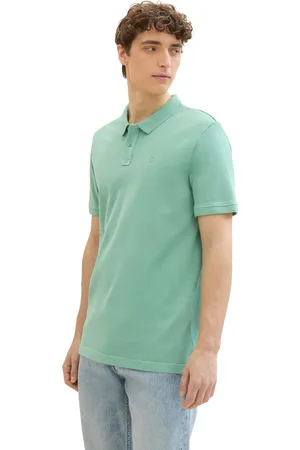 TOM TAILOR Poloshirt, aus reiner Baumwolle und mit Logo-Stickerei