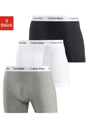 Calvin Klein Boxer, (3 St.), mit Logoschriftzug am Bund