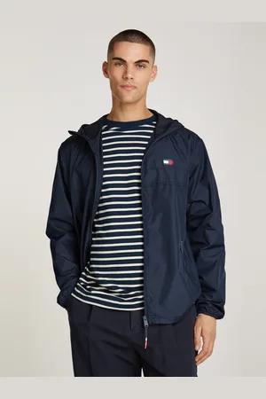 Tommy Hilfiger Outdoorjacke »TJM LW CHICAGO JACKET«, mit Kapuze, mit Logoprägung
