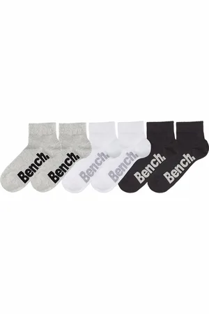 Bench Kurzsocken, (Packung, 6 Paar), mit komfortablem Rippbündchen