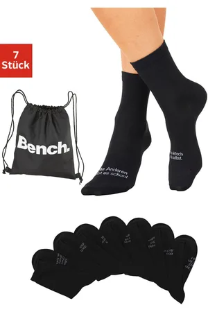 Bench Socken, (Packung, 7 Paar), mit Turnbeutel