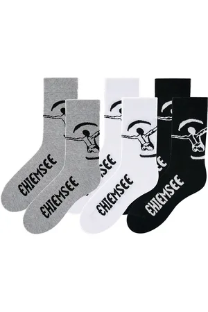 CHIEMSEE Freizeitsocken, (Packung, 6 Paar), in pflegeleichter Markenqualität