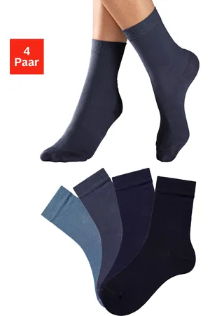 H.I.S Socken, (Packung, 4 Paar), in unterschiedlichen Farbzusammenstellungen
