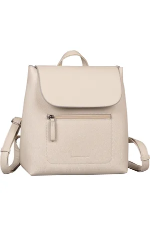 TOM TAILOR Rucksack »Elis«, aus weich gekörntem Lederimitat auffällige Ziernaht und feinem Logo