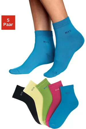 H.I.S Kurzsocken, (Packung, 5 Paar), mit Bündchen über dem Knöchel