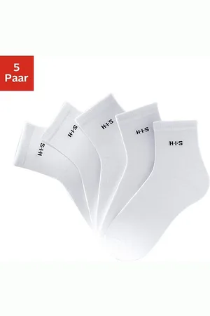 H.I.S Kurzsocken, (Packung, 5 Paar), mit Bündchen über dem Knöchel