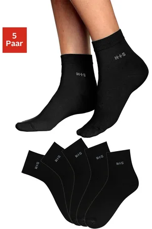 H.I.S Kurzsocken, (Packung, 5 Paar), mit Bündchen über dem Knöchel