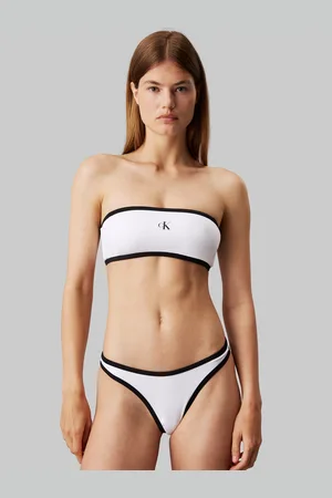 Calvin Klein Bandeau-Bikini-Top »BANDEAU-RP«, mit abnehmbaren Trägern