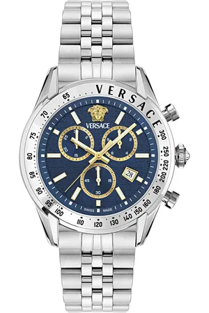 VERSACE Chronograph »CHRONO MASTER«, Quarzuhr, Armbanduhr, Herrenuhr, Datum, Stoppfunktion, Swiss Made