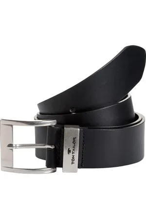 TOM TAILOR Ledergürtel »TTTOM«, 4 cm breiter Herrengürtel, Casual und Jeans Look