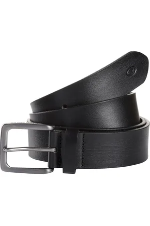 TOM TAILOR Ledergürtel »TTSCOTT«, 3,5 cm breit, Herrengürtel, Jeans und Casual, bis Gr. 120
