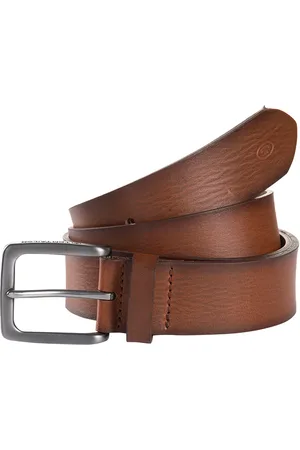 TOM TAILOR Ledergürtel »TTSCOTT«, 3,5 cm breit, Herrengürtel, Jeans und Casual, bis Gr. 120