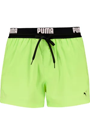 PUMA Badeshorts, mit bedrucktem Bund