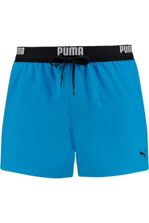 PUMA Badeshorts, mit bedrucktem Bund