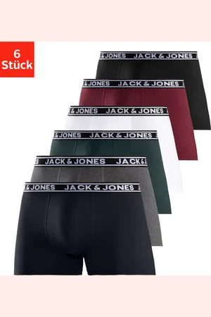 JACK & JONES Trunk »JACCRISP TRUNKS 6-PACK«, (Packung, 6 St.), Großpackung