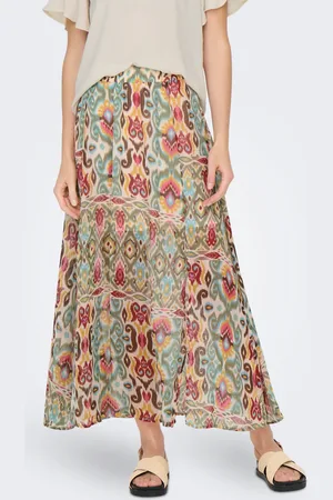 ONLY Faltenrock »ONLASTA LIFE SLIT ANKEL SKIRT PTM«