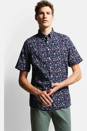 Bugatti Kurzarmhemd, mit sommerlichen Prints