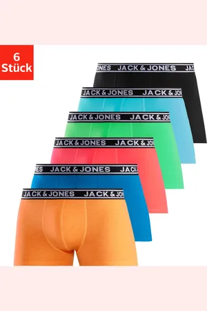 JACK & JONES Trunk »JACCRISP TRUNKS 6-PACK«, (Packung, 6 St.), Großpackung
