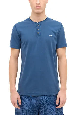 Mustang Kurzarmshirt »Style Ausin«, mit Marken-Label