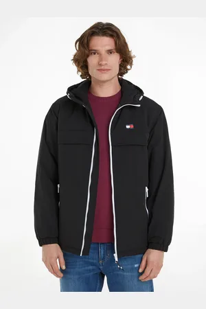 Tommy Hilfiger Outdoorjacke »TJM PADDED SOLID CHICAGO EXT«, mit Kapuze, mit Logoprägung