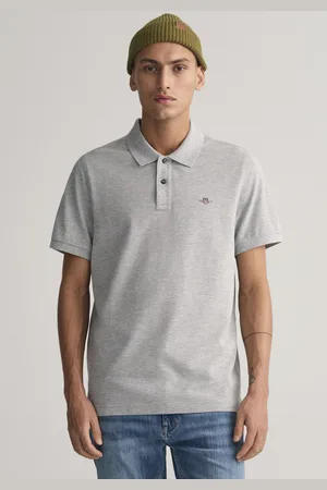 GANT Poloshirt »REG SHIELD SS PIQUE POLO«, mit Logo und Flachstrickkragen 100% Baumwolle Pique