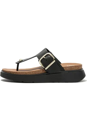 FitFlop Zehentrenner »GEN-FF«, Keilabsatz, Sommerschuh, Schlappen mit verstellbarer Schnalle