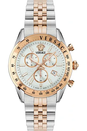 VERSACE Chronograph »CHRONO MASTER«, Quarzuhr, Armbanduhr, Herrenuhr, Datum, Stoppfunktion, Swiss Made