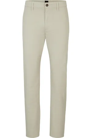 HUGO BOSS Chinohose »Chino_tapered«, mit BOSS Logo hinten