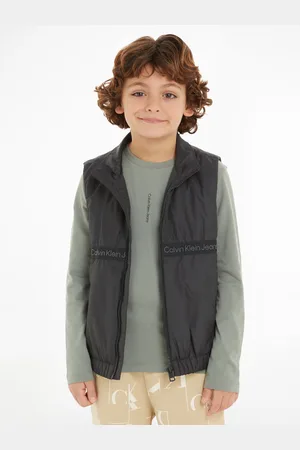 Calvin Klein Kurzweste »BOXY LIGHT PADDED TAPE VEST«, für Kinder bis 16 Jahre mit Calvin Klein Markenlabel